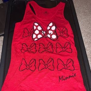 Minnie Mouse Bow Tank Top Disney Parks